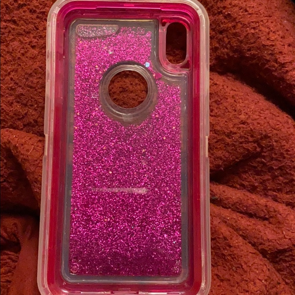Pink glitter case - Picture 2 of 2